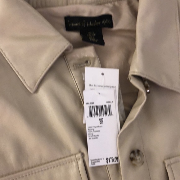 House of Harlow 1960 Faux Leather. Vanilla color. New with Tags - Picture 5 of 12